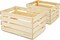 Wooden Crates are Suitable for Storage, Milk Crates, Wine Crates, toy Crates, Display and Decoration, Camping, and Other Purposes. They are Sturdy and Durable